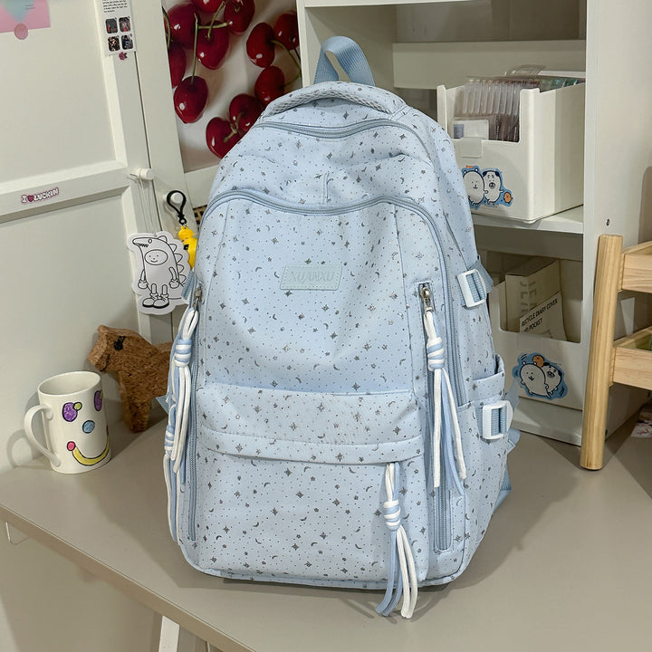 Star-Print Casual Backpack Kalsten