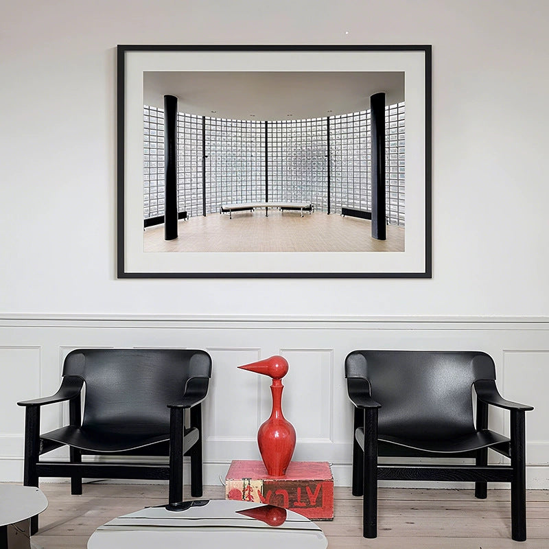Framed Contemporary Interior Photography Art