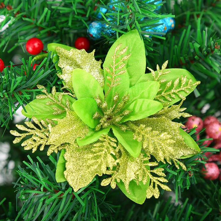Decorative Glittering Floral Pin Kalsten