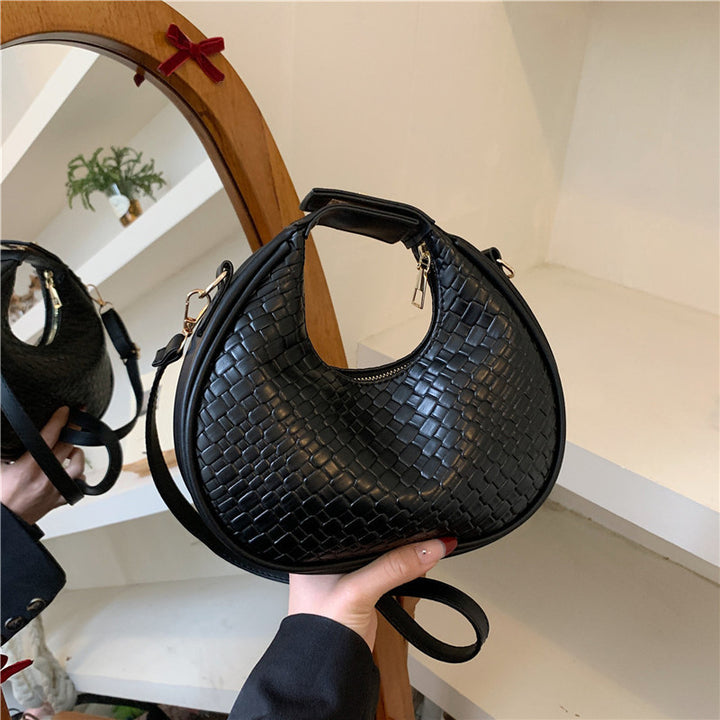 Textured Woven Crossbody Bag Kalsten