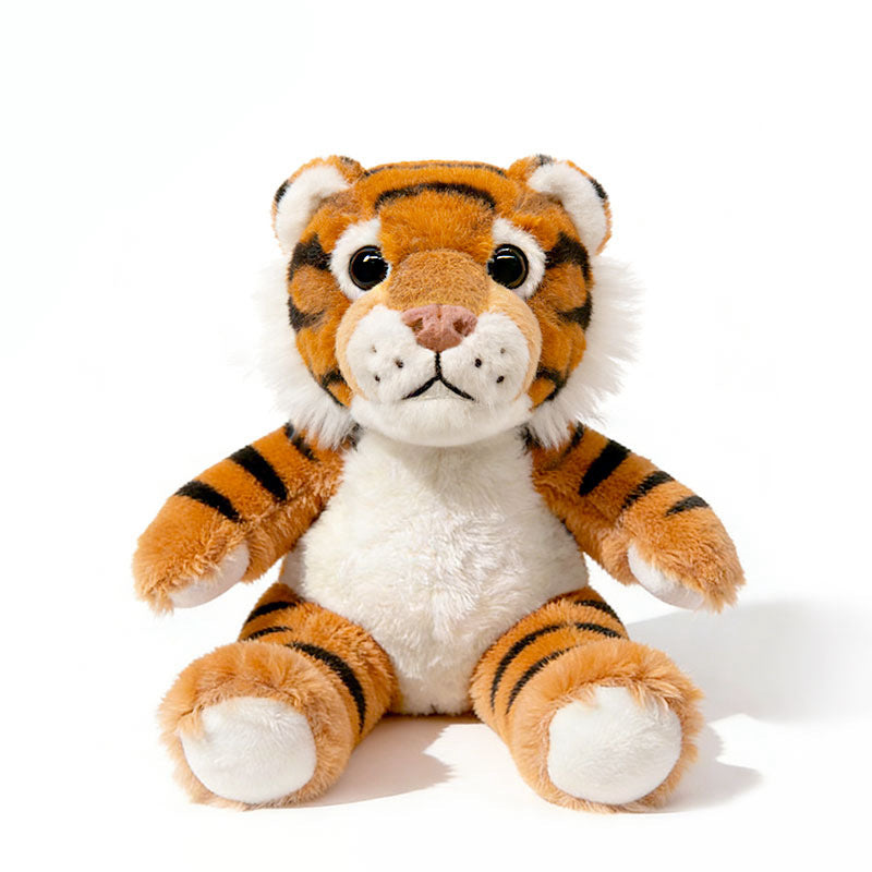 Plush Cow Cuddle Companion with Soft Faux-Fur, Embroidered Face & Huggable Snout Kalsten