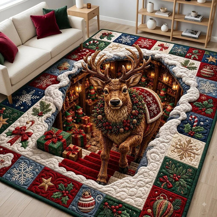 Holiday-Themed Decorative Area Rug
