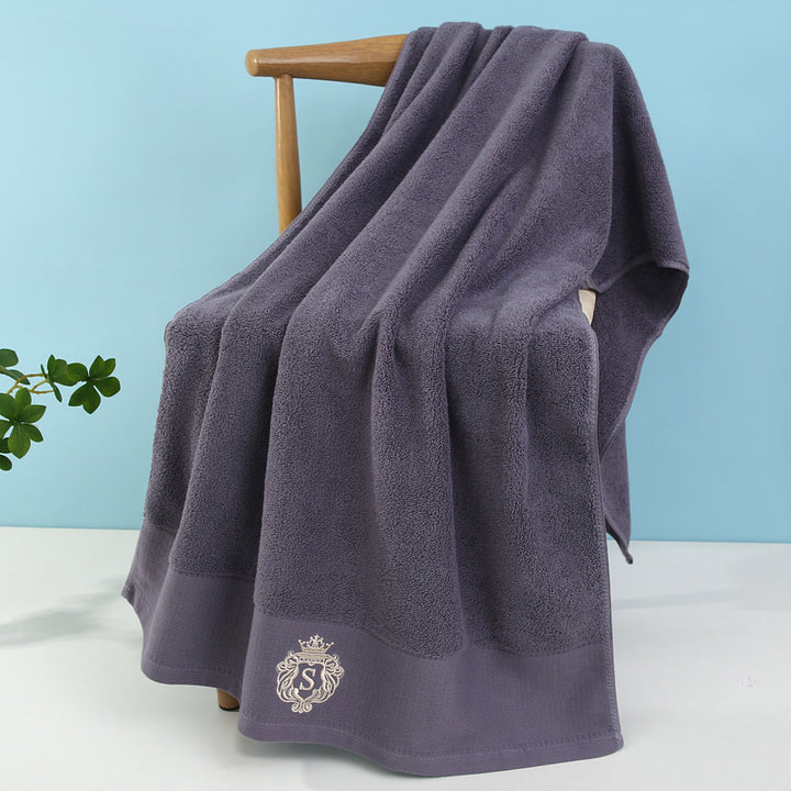 Luxurious Terry Bath Towel With Fine Border Kalsten