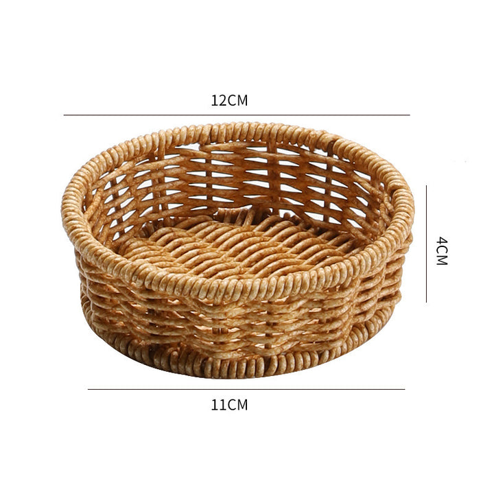 Multi-Sectional Woven Storage Basket Kalsten