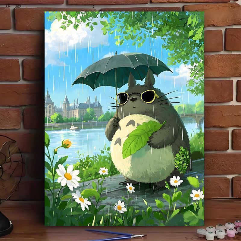 Enchanted Forest Scene Canvas Art Print Kalsten