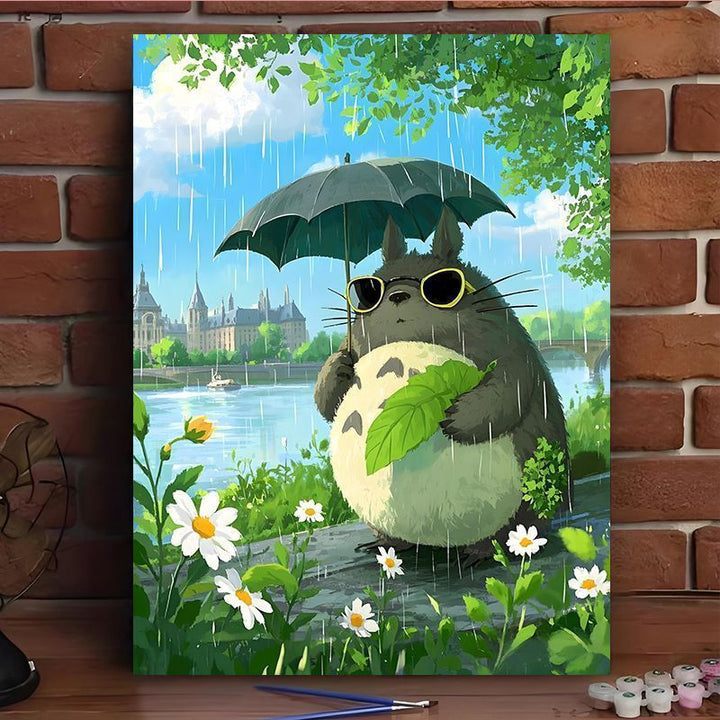 Enchanted Forest Scene Canvas Art Print Kalsten