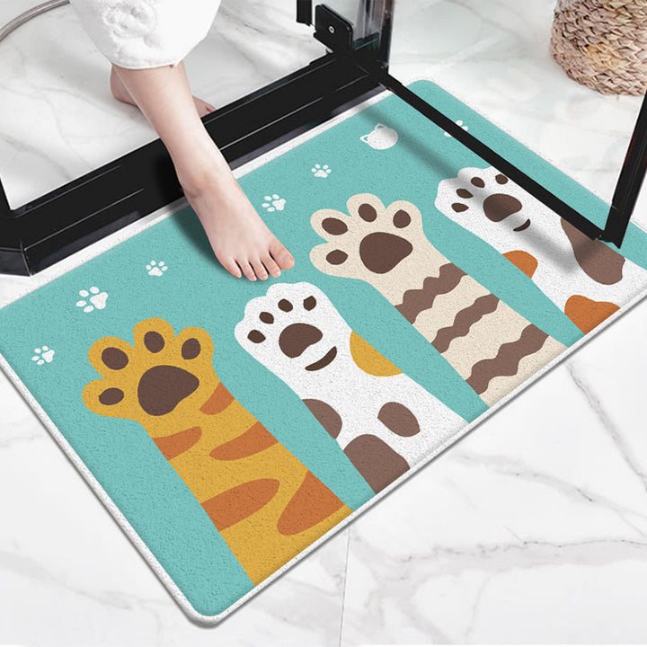Cute Cartoon Dog-Themed Doormat Kalsten