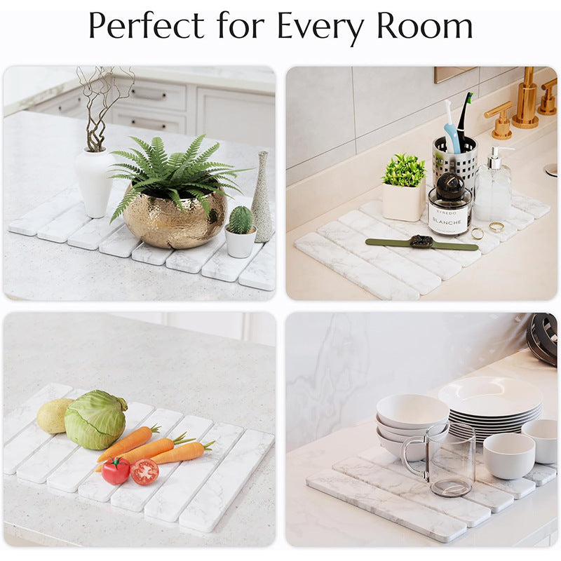 Decorative Kitchen Drying Mat Kalsten