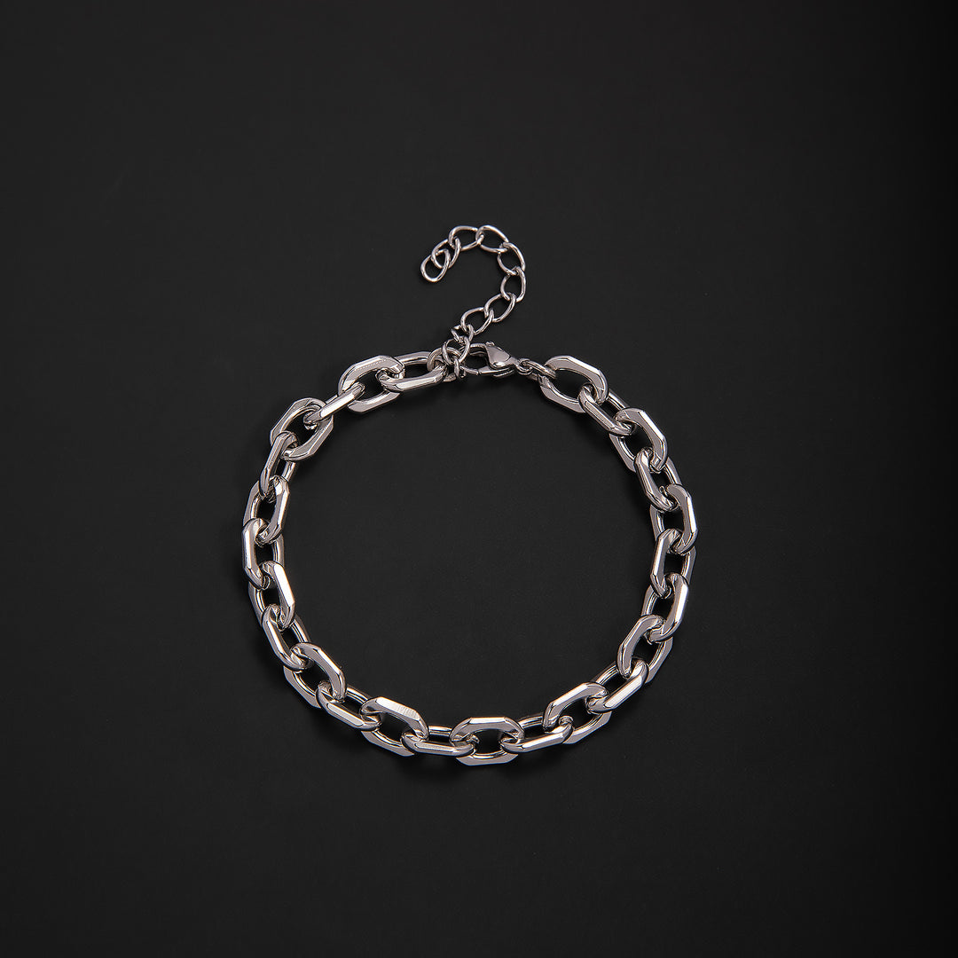 Elegant Geometric Link Bracelet Kalsten