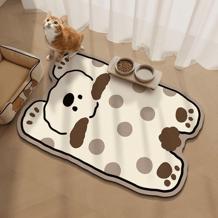 Cartoon Zebra Bath Mat for Bathrooms