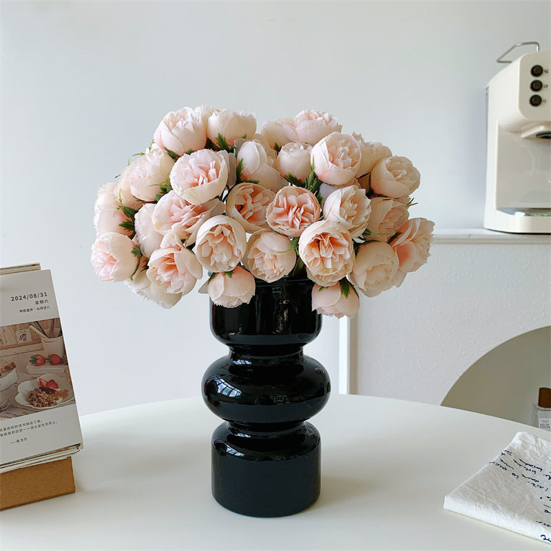 Silk Peony Bouquet