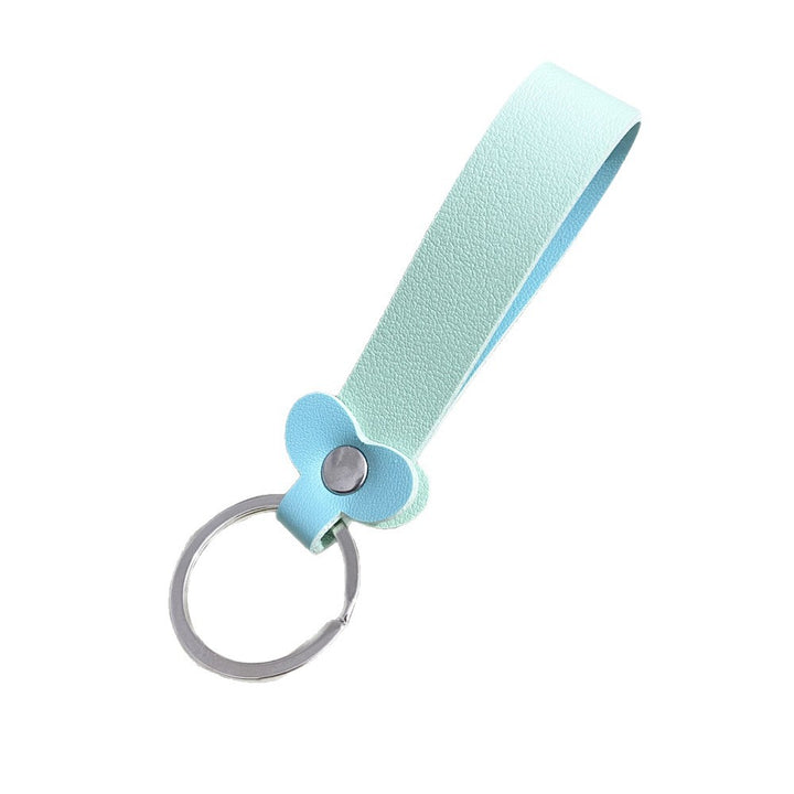 Floral Leather Keyring kalsten