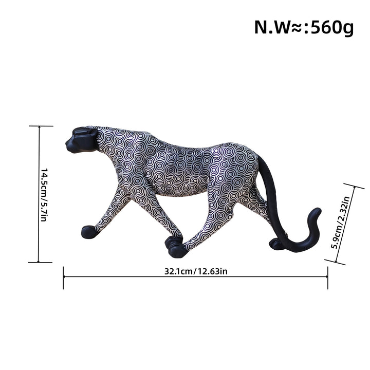 Artistic Decorative Wildcat Sculpture Kalsten