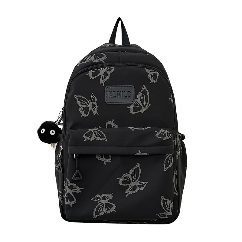 Stylish Butterfly Print Backpack Kalsten