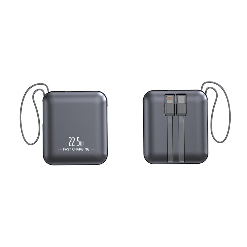 Compact fast charger with integrated cable management Kalsten