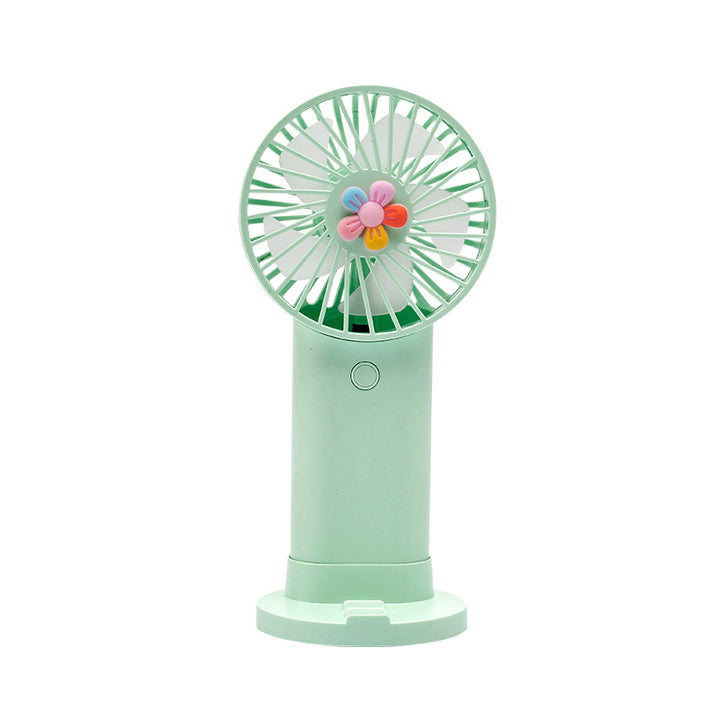 Unisex Portable Hand Fan with Rechargeable Battery and USB Port Kalsten