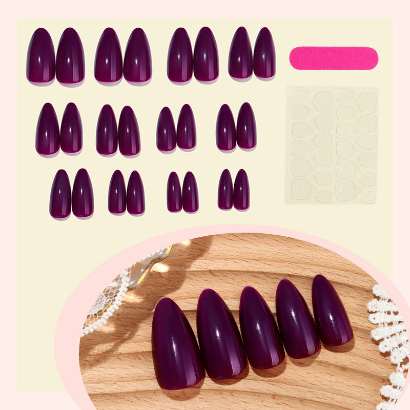 Luxury artificial nail set with pointed designs Kalsten