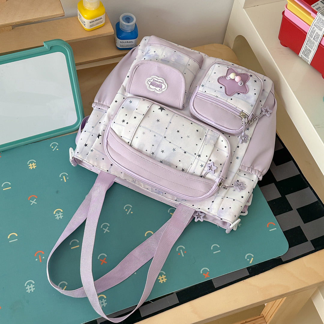 Cute Illustrated Character Backpack Kalsten