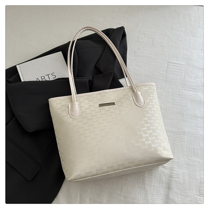 Elegant Textured Tote Bag Kalsten