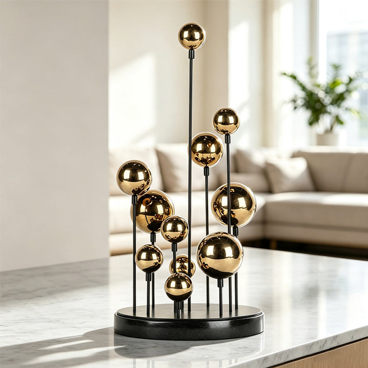 Modern Metallic Kinetic Sculpture