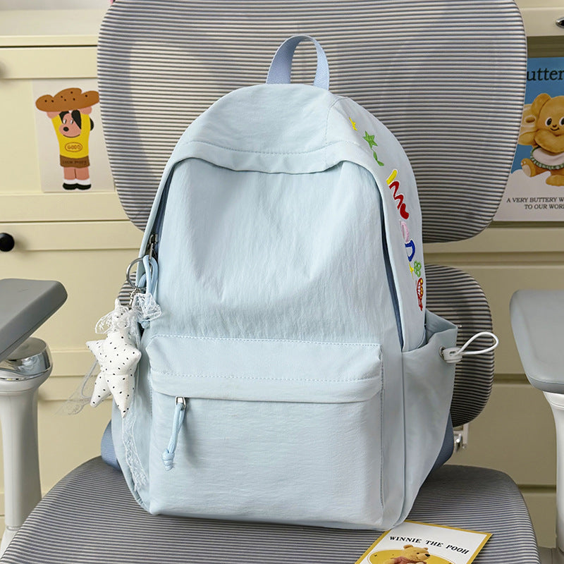 Decorative Character-Embellished Casual Backpack Kalsten