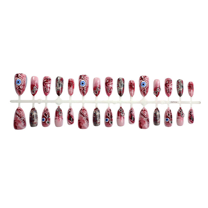 Artistic Marble Effect Press-On Nails
