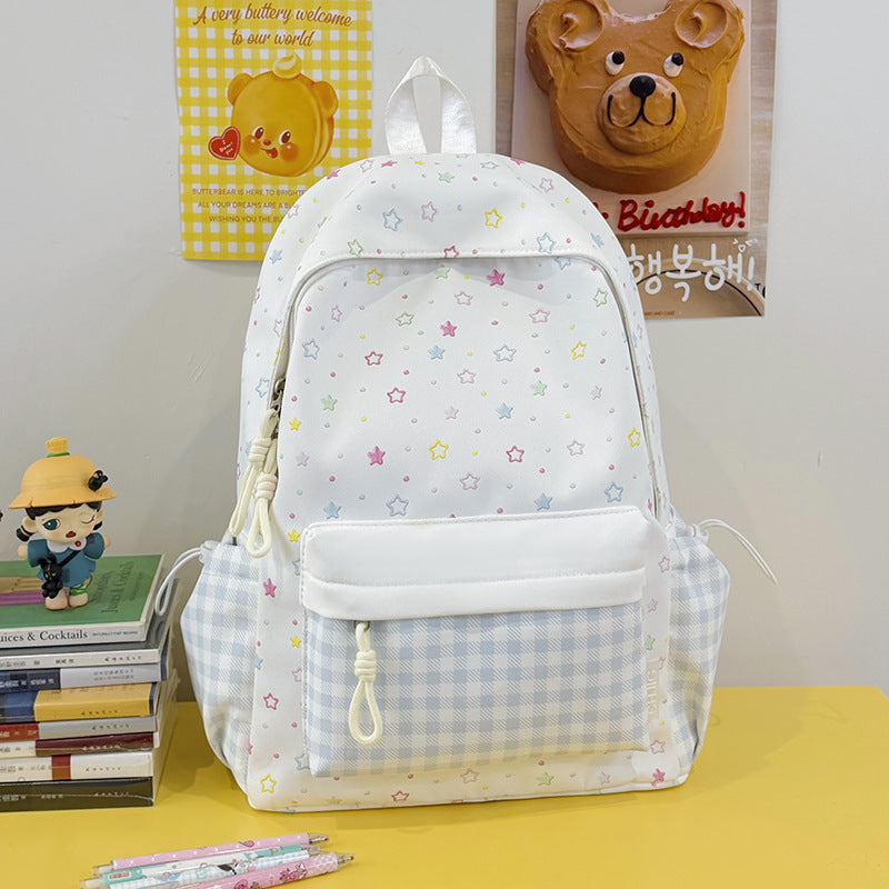 Cute Star-Patterned Casual Daypack Kalsten