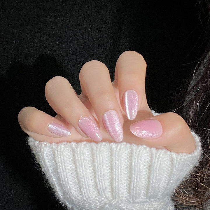 Glittery Press-On Nail Set