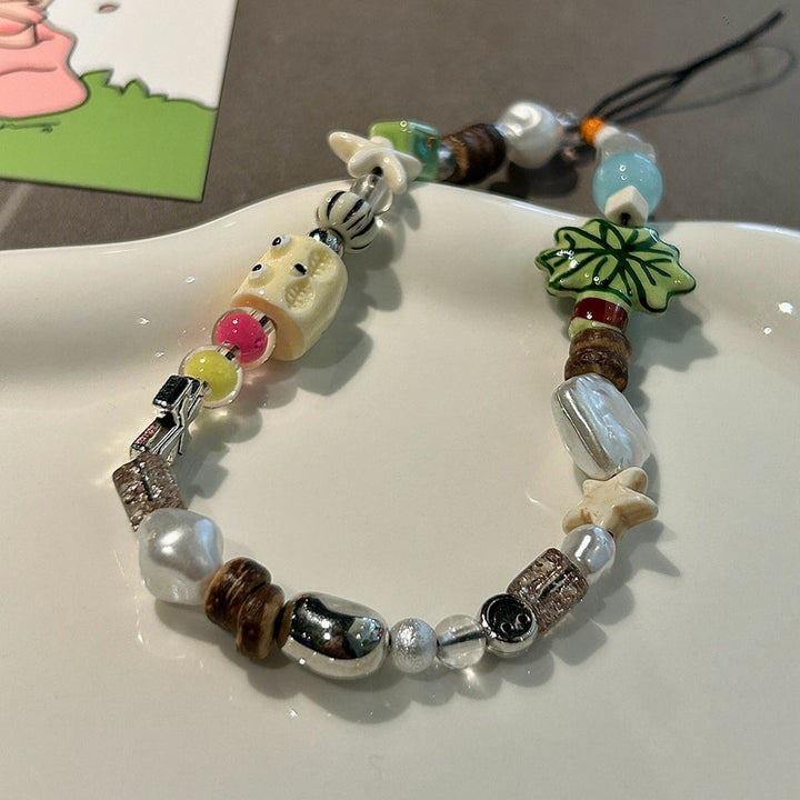 Artistic Bead Charm Phone Lanyard Kalsten