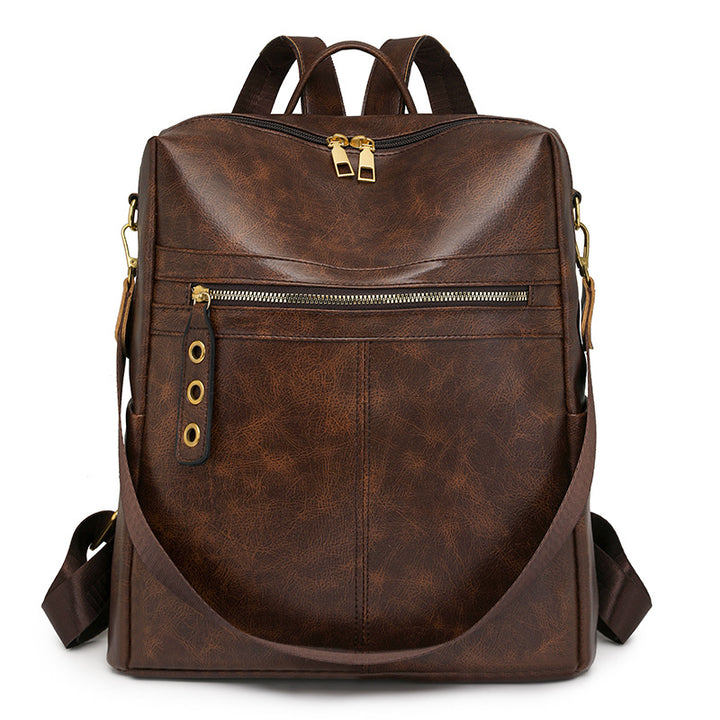 Premium Leather Multi-Functional Backpack Kalsten