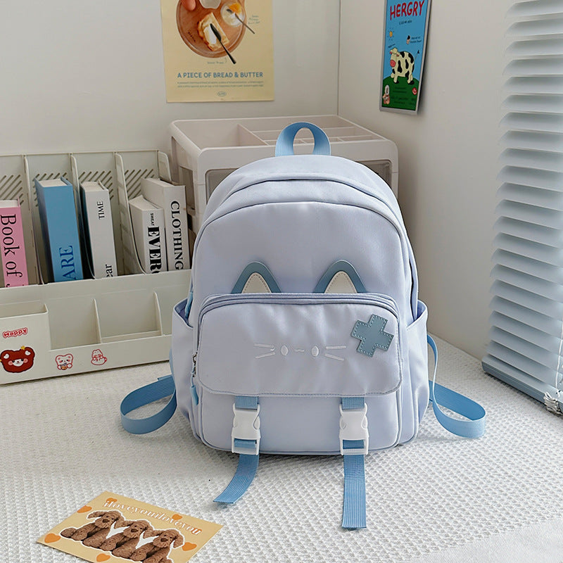 Adorable Cat Ear Design School Backpack
