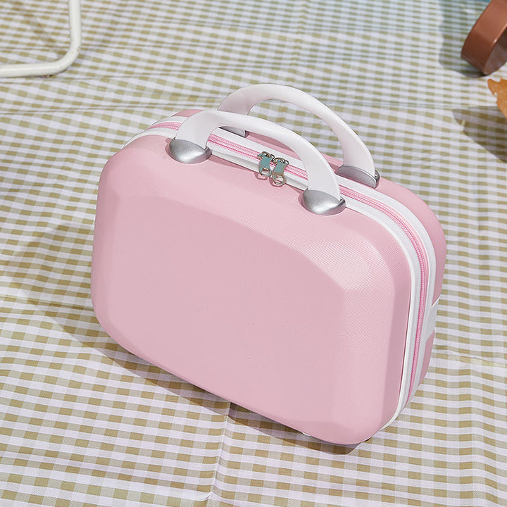 hard-shell cosmetic travel vanity case with dual top handles Kalsten