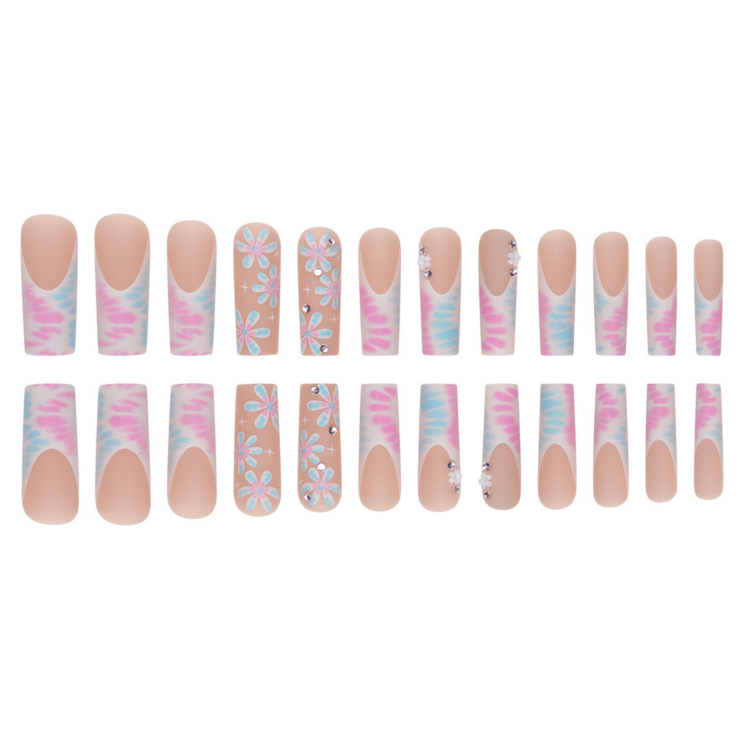 Artfully Designed Long Press-On Nails Kalsten