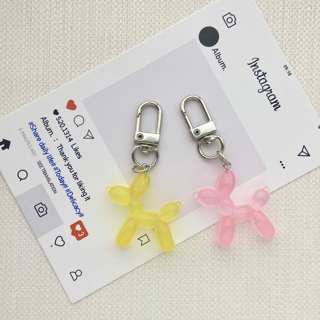 Playful Balloon Animal Keychain Kalsten