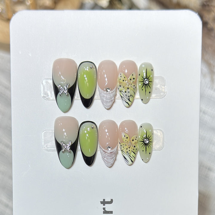Reusable Press-On Nail Set Kalsten