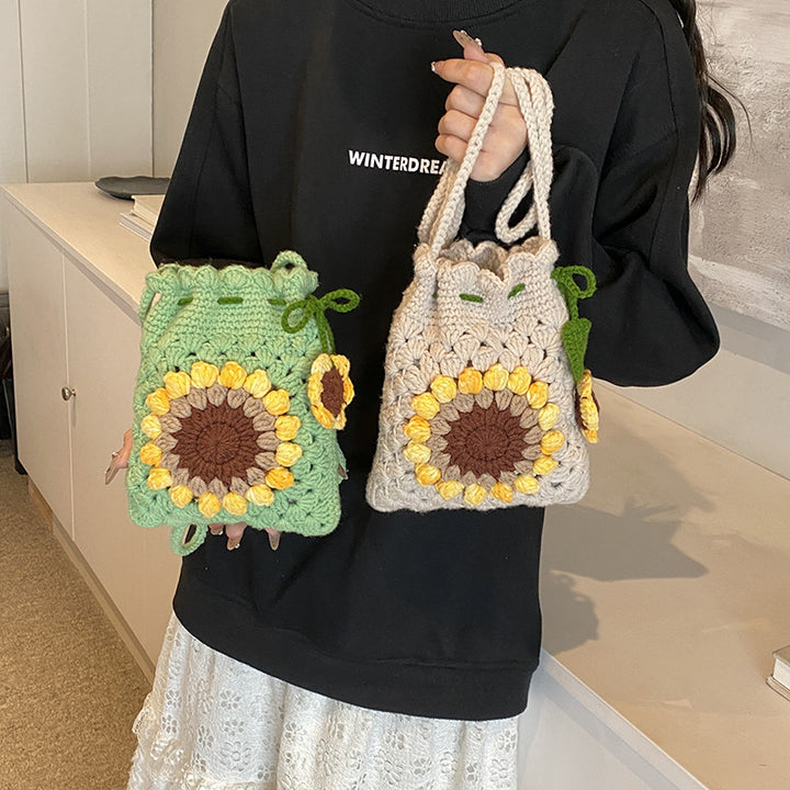 Handcrafted Crochet Bucket Bag