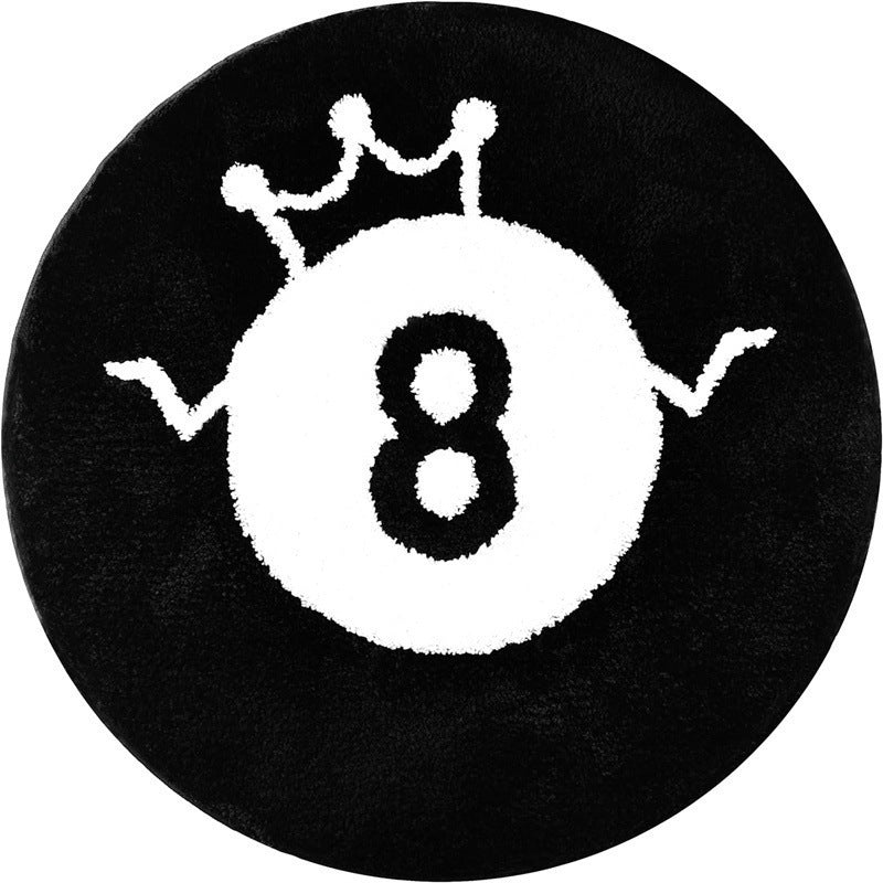 Baseball Round Area Mat