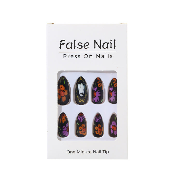 Artificial nails with creative Halloween design Kalsten