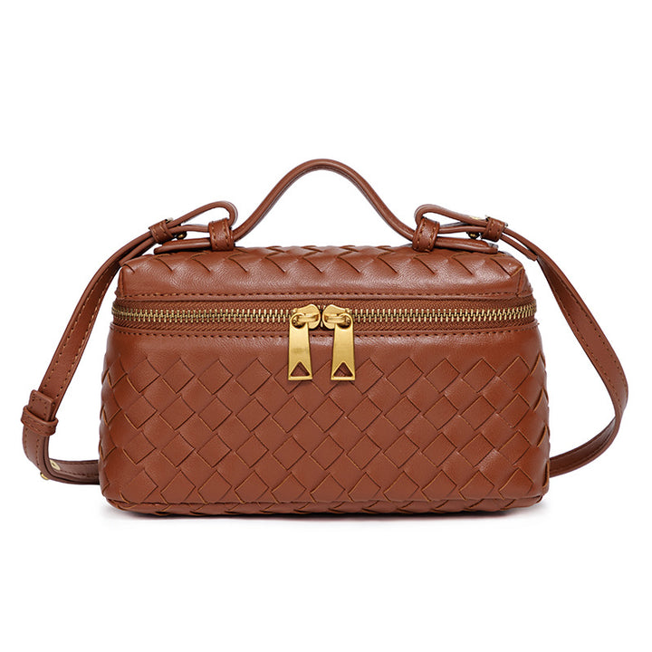 Luxury Woven Crossbody Handbag Kalsten