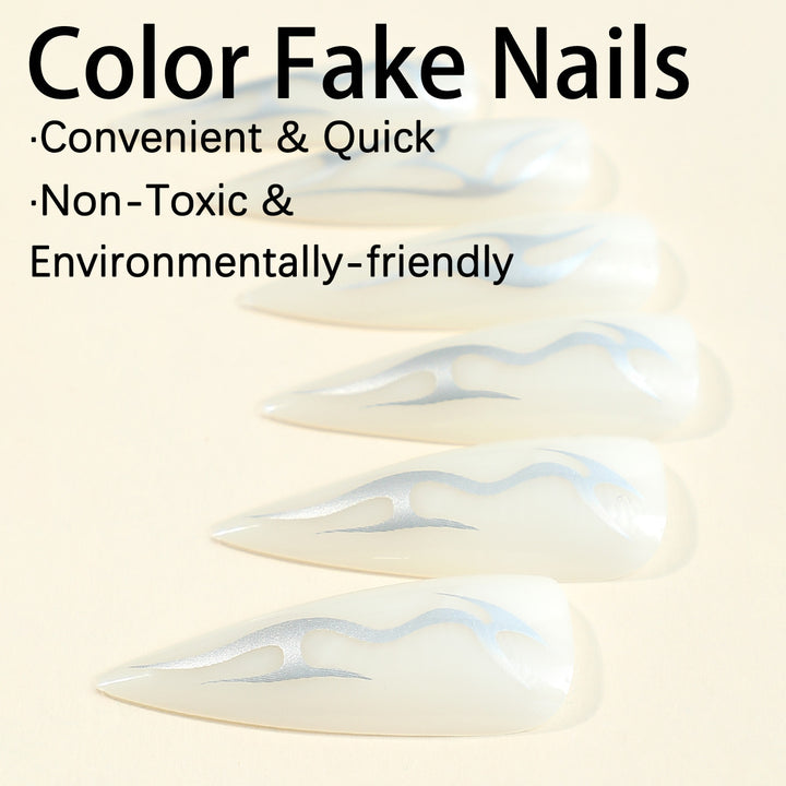 Elegant Stiletto Nail Art