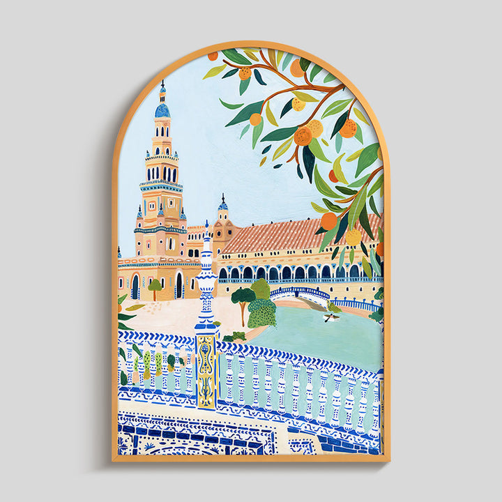 Artistic Landscape Wall Decoration