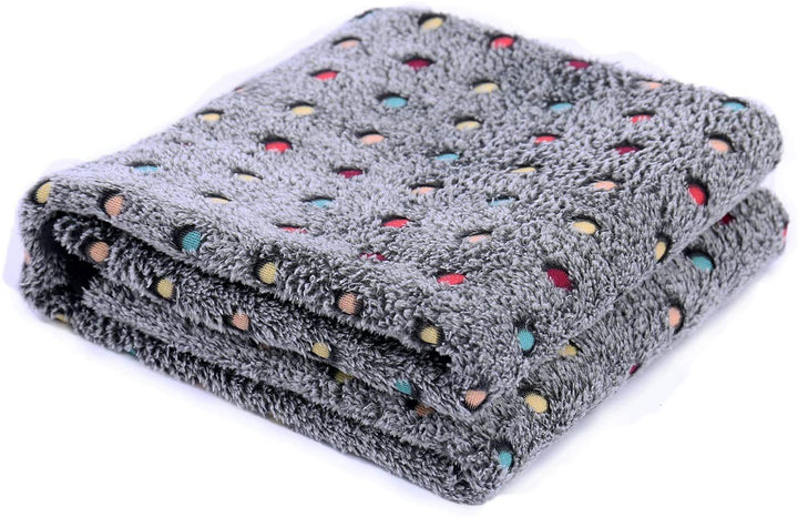 Ladies Cozy Microfiber Blanket with Playful Pattern Kalsten