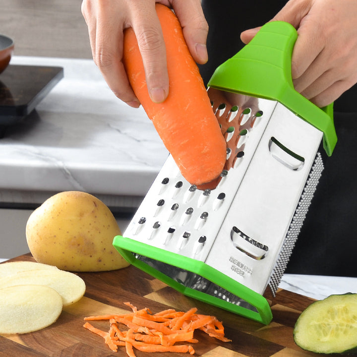 Stainless Steel Kitchen Grater with Ergonomic Design Kalsten