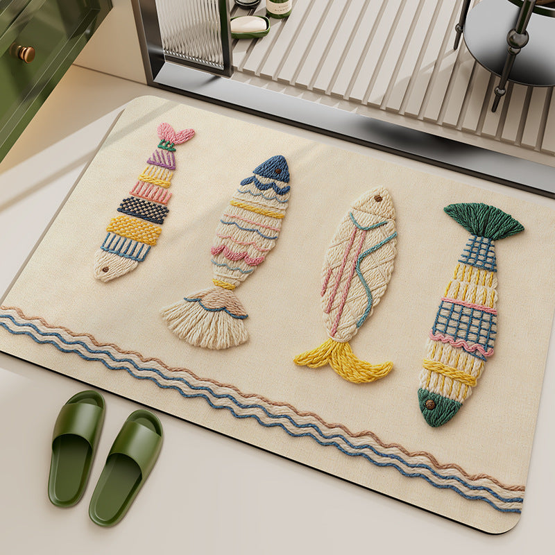 Cartoon-Themed Area Rug