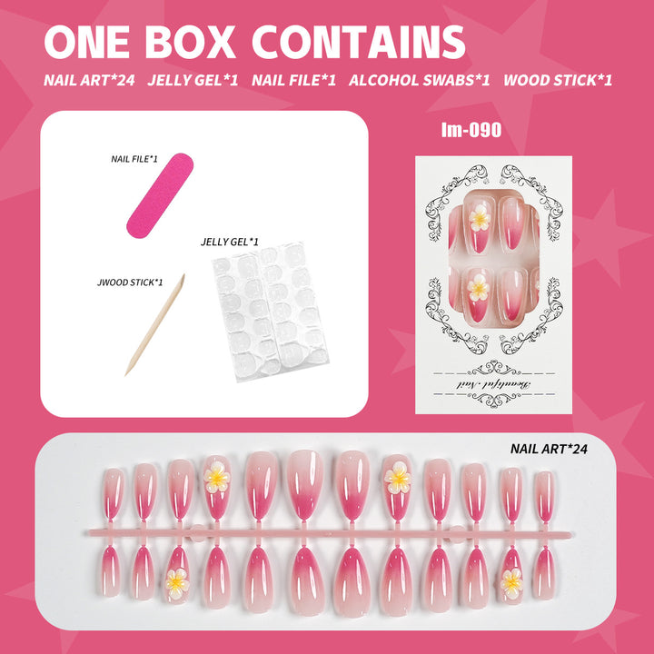 Premium Decorative Press-On Nail Kit