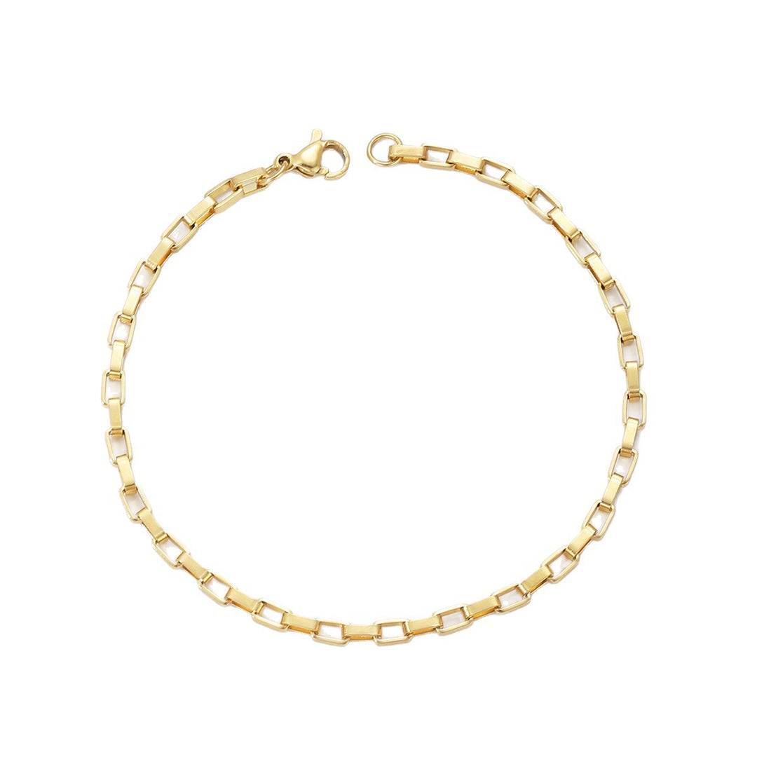 Chunky Rectangular Link Necklace Kalsten