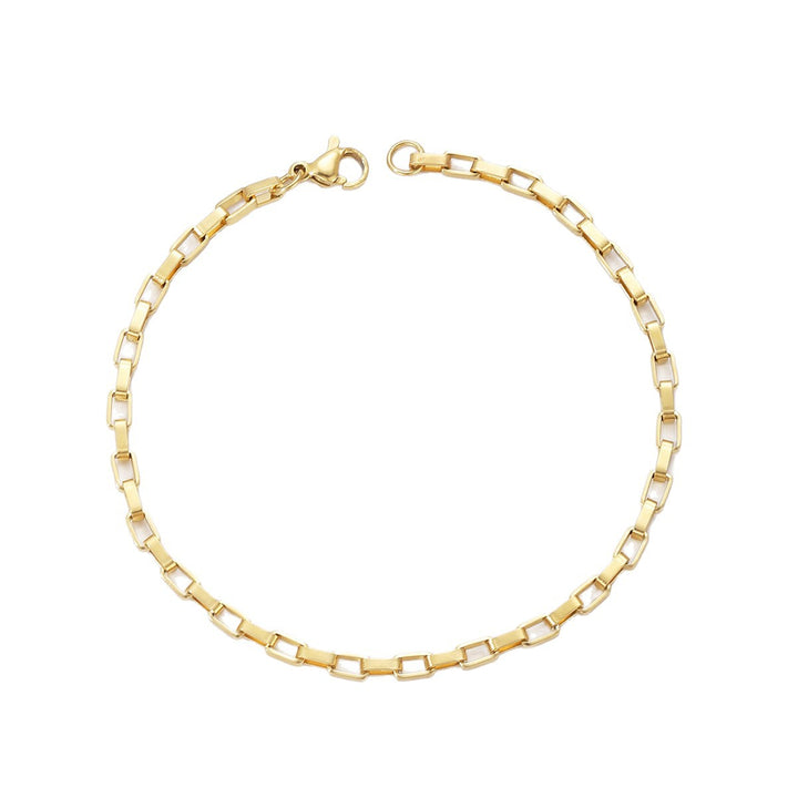 Chunky Rectangular Link Necklace Kalsten