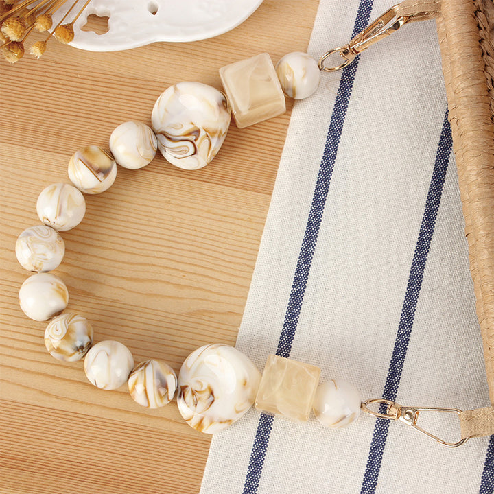 Braided Clutch with Pearl Accent Kalsten
