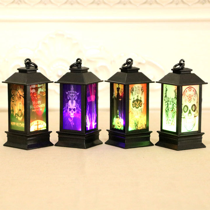 Decorative Lantern with Spooky Halloween Theme Kalsten