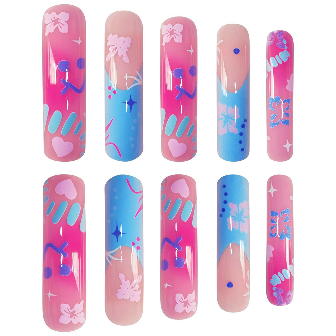 Artistic Press-On Nail Extensions Kalsten